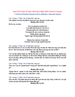 Soạn Văn 6 siêu ngắn - Chân trời sáng tạo bài Chuyện cổ nước mình