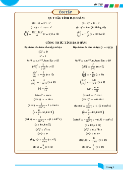 Vở bài tập môn Toán 12