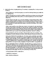 Đề cương Mác | Trường Đại học Khánh Hòa
