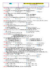 10 đề ôn thi tốt nghiệp THPT môn Sinh 2025 có lời giải chi tiết