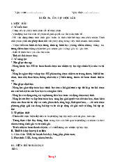 Giáo Án Dạy Thêm Toán 6 Ôn Tập Học Kỳ 2