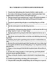 TOP câu hỏi trắc nghiệm đúng sai Môn Giao dịch và đàm phán kinh doanh | Đại học Kinh Tế Quốc Dân