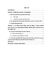 Tiểu luận quy luật phủ định của phủ định | Trường Đại học Khánh Hòa