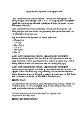 Sản phẩm sữa đậu nành Fami nguyên chất Công ty sữa đậu nành Việt Nam Vinasoy môn Marketing cơ bản  | Học viện Nông nghiệp Việt Nam