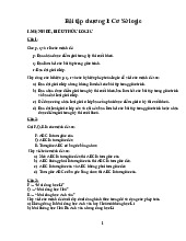 Bài tập chương 1 | Cấu trúc rời rạc