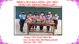 Giáo án điện tử Mĩ Thuật 7 Bài 7 Chân trời sáng tạo: Ngôi nhà trong tranh