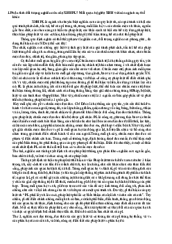 Đề cương ôn tập học phần Tiếng anh của trường đại học Luật Hà Nội