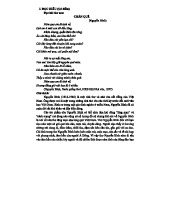 Phân tích và Nghị luận về Bài thơ "Chân quê" - Văn 10