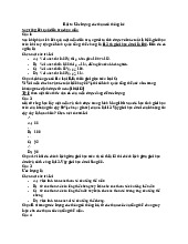 Ước lượng tham số và giới hạn tin cậy – Trắc nghiệm môn Thống kê ứng dụng | Đại học Công nghiệp Thực phẩm Thành phố Hồ Chí Minh