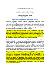 Phát Biểu Của Tổng Thống Obama Tại Việt Nam: Tình Hữu Nghị Việt-Mỹ | Biên dịch 1 | Học viện Tài chính