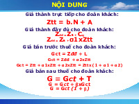 Bài giảng Chương 4 - Tổ chức thực hiện chương trình du lịch môn Du lịch | Trường Đại học Thăng Long