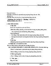 Giáo án Quốc phòng an ninh lớp 12 bài 8: Công tác phòng không nhân dân | Đại Học Nội Vụ Hà Nội