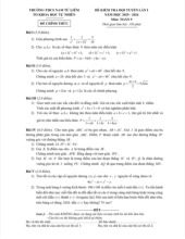 Đề kiểm tra HSG Toán 9 lần 1 năm 2025 – 2026 trường THCS Nam Từ Liêm – Hà Nội