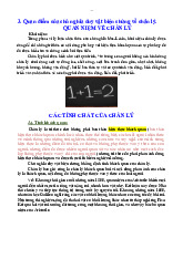 Quan điểm về Chân lý trong Chủ nghĩa Duy vật Biện chứng | Môn Triết học Mác - Lênin - Đại học Cần Thơ