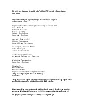 Tổng hợp Tiếng Anh chuyên ngành khách sạn nhà hàng | Trường Đại học Kinh Tế Quốc Dân