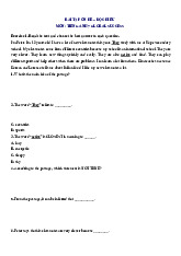 Bài tập Đọc hiểu Tiếng Anh 7 - Global Success | Ôn hè Anh 7