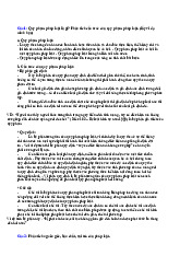 Đề cương ôn tập môn Pháp luật đại cương | Đại học Nội Vụ Hà Nội