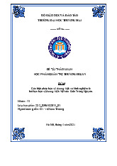 Các biện pháp bảo vệ thương hiệu và kinh nghiệm từ bài học bảo vệ thương hiệu Việt cua Cafe Trung Nguyên | Bài thảo luận quản trị thương hiệu