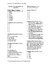 Listening & Notetaking Skills, 4e, Answer Key - Tài liệu tổng hợp