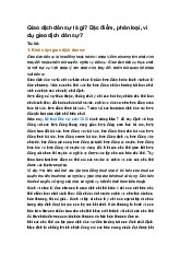 Giao dịch dân sự là gì? Đặc điểm, phân loại, ví dụ giao dịch dân sự?