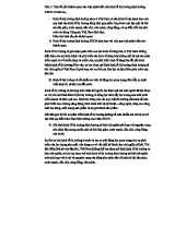 Tính Tất Yếu và Đặc Trưng Kinh Tế Thị Trường ĐH XHCN ở Việt Nam