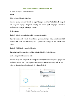 Giải Tin học 10 Bài 4: Thực hành tổng hợp | Cánh diều