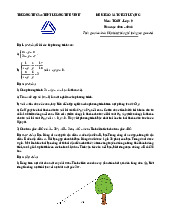 Đề khảo sát Toán 9 năm 2025 – 2026 trường Lương Thế Vinh – Hà Nội