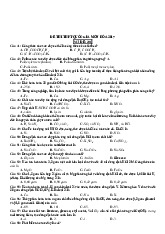 TOP 4 đề thi THPT | môn Hóa Học năm 2017 | trường Đại học Huế