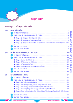 Chuyên đề tổ hợp và xác suất – Phạm Hùng Hải