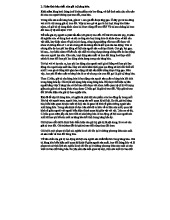 Giá trị hàng hoá và quy luật giá trị trong sản xuất hàng hóa