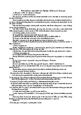 Tài liệu ôn tập chi tiết môn Nghiệp vụ hải quan | Đại học kinh tế Quốc dân