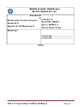 Bài thi học phần: Chủ nghĩa xã hội khoa học - Mã 241 | Đại học Thương Mại