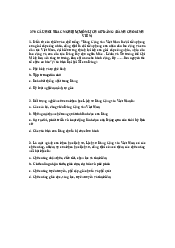 Tuyển tập 270 câu hỏi trắc nghiệm ôn tập Lịch sử Đảng | Đại học Khoa học tự nhiên, Đại học quốc gia Hà Nội