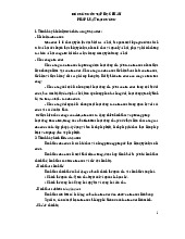 Đề cương môn pháp luật đại cương -Trường Đại học văn hóa Hà Nội