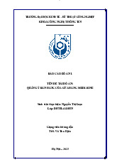 QUẢN LÝ BÁN HÀNG CỦA CỬA HÀNG MEDIAONE | Đại học Kinh tế Kỹ thuật Công nghiệp