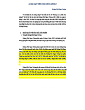 "Tài Liệu Ngữ Văn 12: Phân Tích Bút Ký 'Ai Đã Đặt Tên Cho Dòng Sông?'"