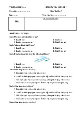 Đề thi giữa học kỳ 1 môn Tin học lớp 7 năm học 2024 - 2025 - Đề số 1 | Bộ sách Kết nối tri thức