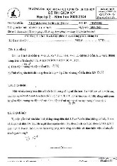 Đề thi giữa HKII học phần Vật Lý đại cương 2 (Điện tử - Quang) năm 2024 - 2025 | Trường Đại học Khoa học tự nhiên, Đại học Quốc gia Thành phố Hồ Chí Minh