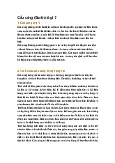 Cầu cảng (Berth) là gì ?