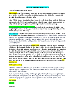 Bài chuẩn bị thuyết trình địa lí vận tải - Địa lý vận tải thuỷ | Trường Đại học Giao thông Vận Tải