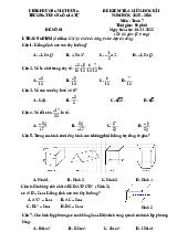 Đề giữa kì 1 Toán 7 năm 2025 – 2026 trường THCS Ngô Gia Tự – Hà Nội
