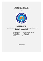 Bảo hiểm kinh doanh ở Việt Nam hiện nay và các vấn đề đặt ra trong năm 2020, 2021, 2022 | Bài thảo luận tài chính tiền tệ