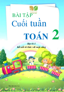Bài tập cuối tuần toán 2 kết nối tri thức học kỳ 1