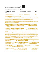 Bài tập về các thì trong Tiếng Anh - Tài liệu Tiếng Anh