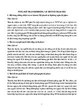 Tổng hợp Nhận định đúng sai TPH: Tội phạm học và phòng ngừa tội phạm