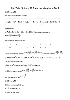 Giải Toán 10 Bài tập cuối chương 7 CTST
