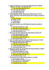 Trắc nghiệm Lịch sử Đảng - Lịch sử Đảng cộng sản Việt Nam (SSH1141) | Trường Đại học Bách khoa Hà Nội