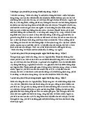 Đoạn văn trình bày suy nghĩ về vai trò của yếu tố kì ảo trong truyện ngắn Muối của rừng | Văn mẫu 12 Kết nối tri thức