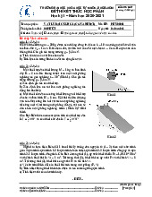 TOP 8 đề thi cuối HKI học phần Vật lý đại cương 1 (Cơ và Nhiệt) năm 2024 - 2025 | Trường Đại học Khoa học tự nhiên, Đại học Quốc gia Thành phố Hồ Chí Minh