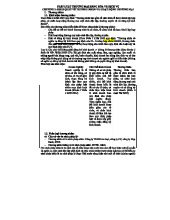 LÝ THUYẾT PHÁP LUẬT THƯƠNG MẠI HÀNG HÓA VÀ DỊCH VỤ - CHƯƠNG I & II